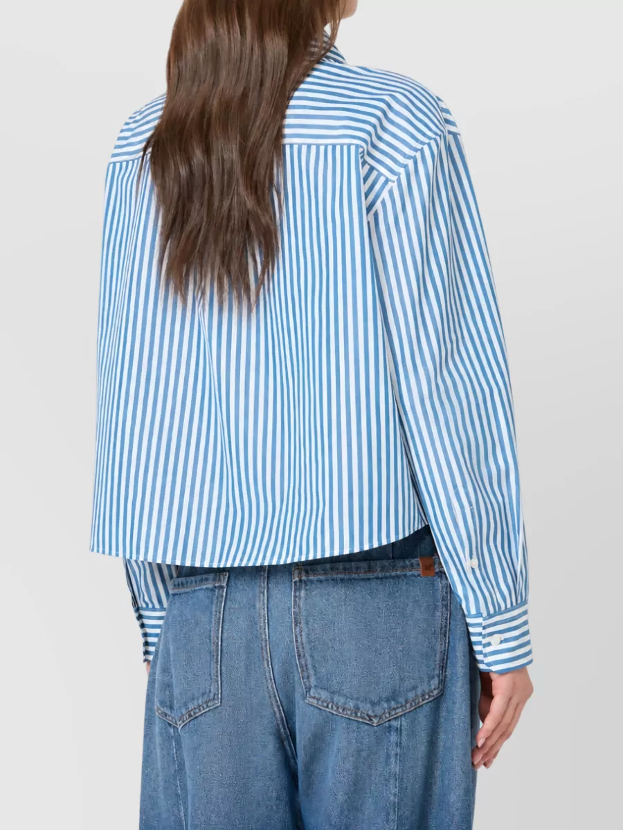 Weekend Max Mara Cotton Poplin Long-Sleeve Regular-Fit Shirt