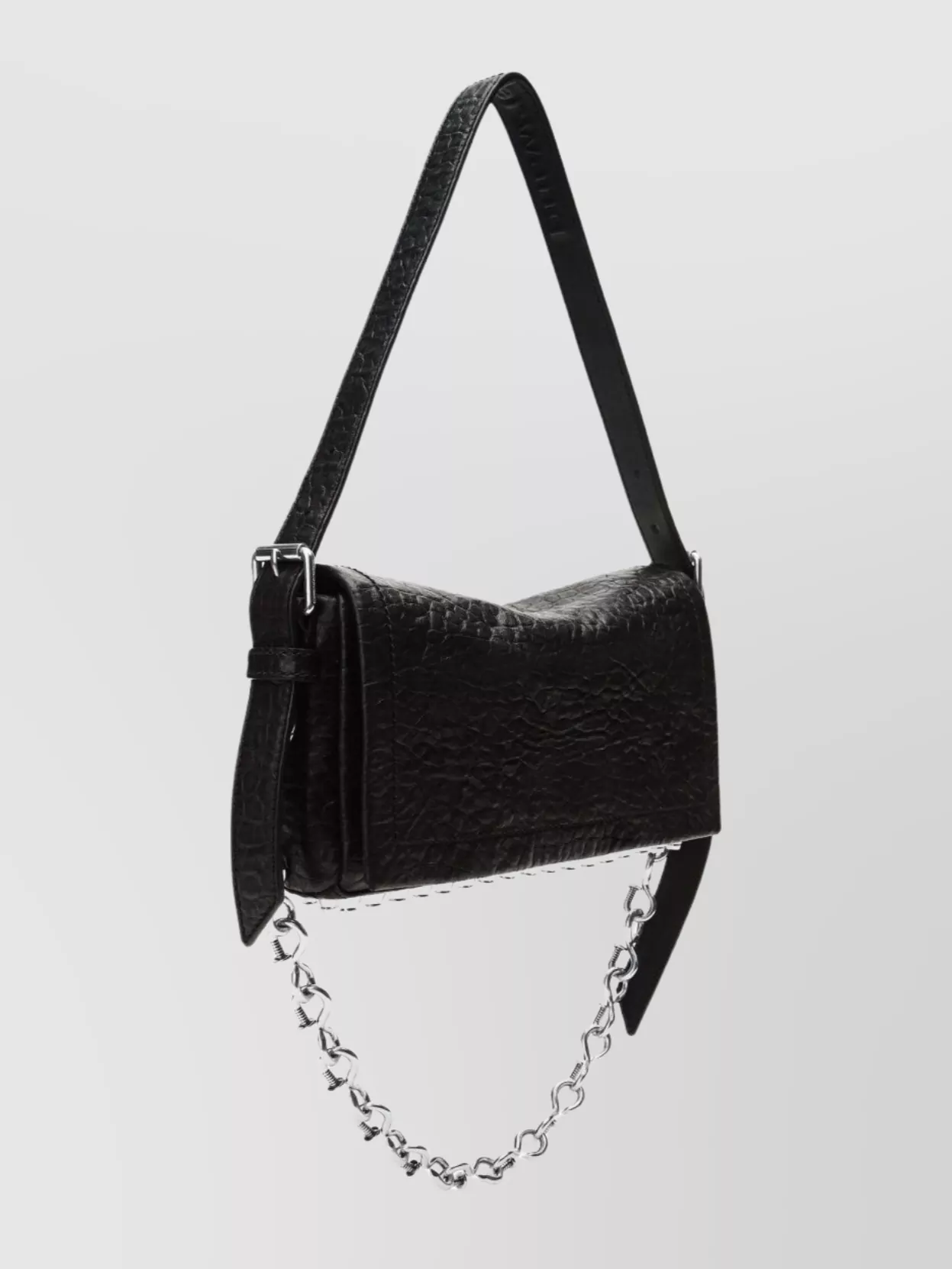 Alexander Wang Textured Chain Strap Shoulder Bag