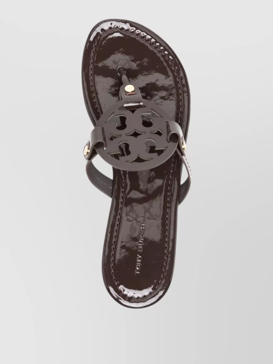 Tory Burch Leather Flat Sandals