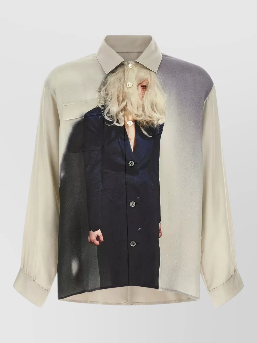 Undercover photo print long sleeve shirt