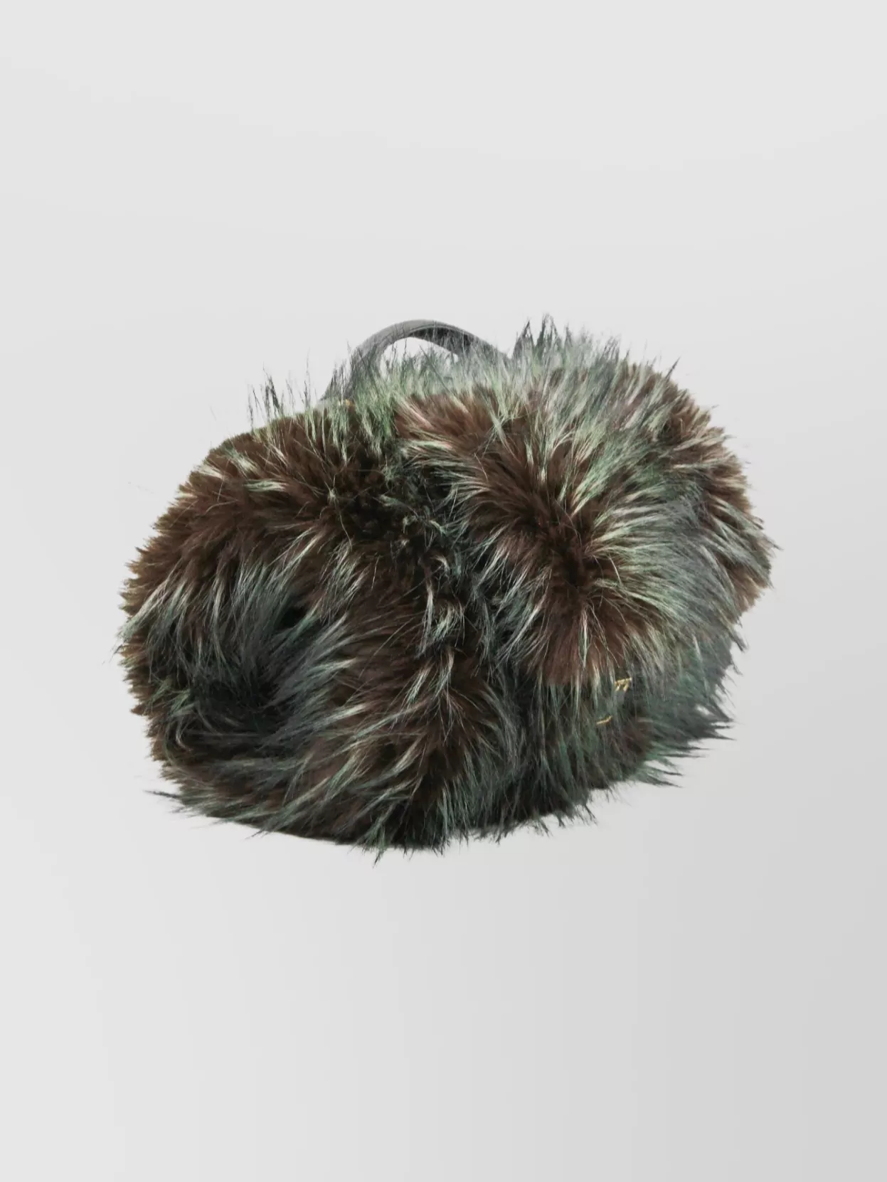 Sacai Mini Bags With Faux Fur And Top Handle