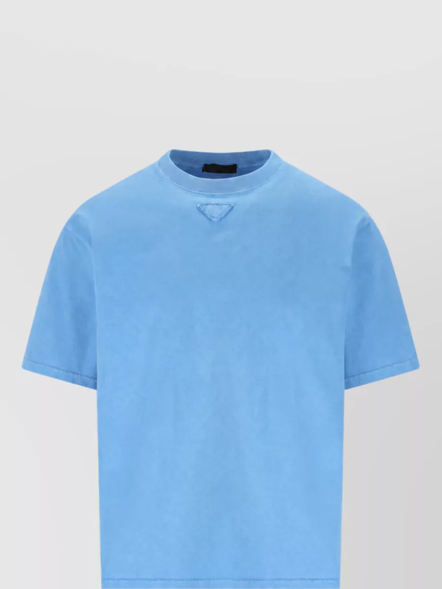Prada cotton short-sleeve t-shirt