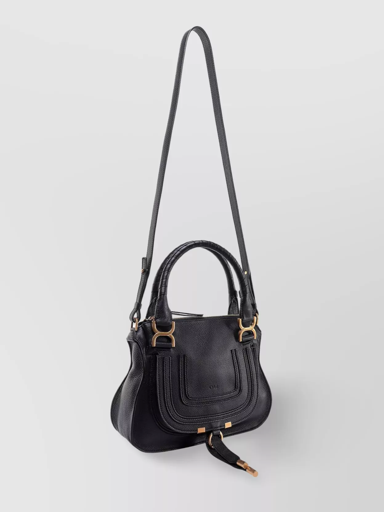 Chloé Small Leather Handbag With Removable Shoulder Strap