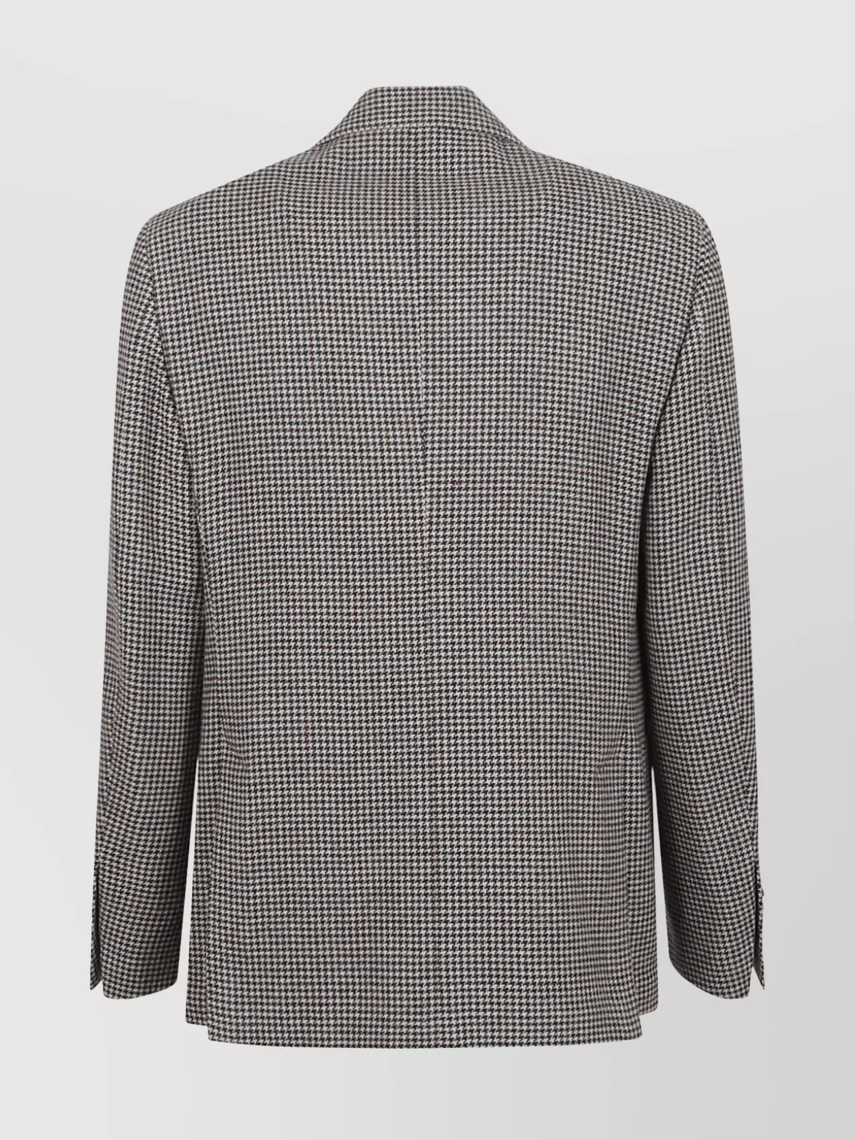 Lardini Houndstooth Patterned Tailored Jacket In Gray
