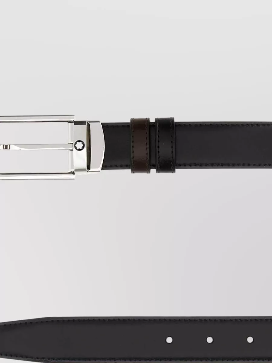 Montblanc Leather Reversible Belt