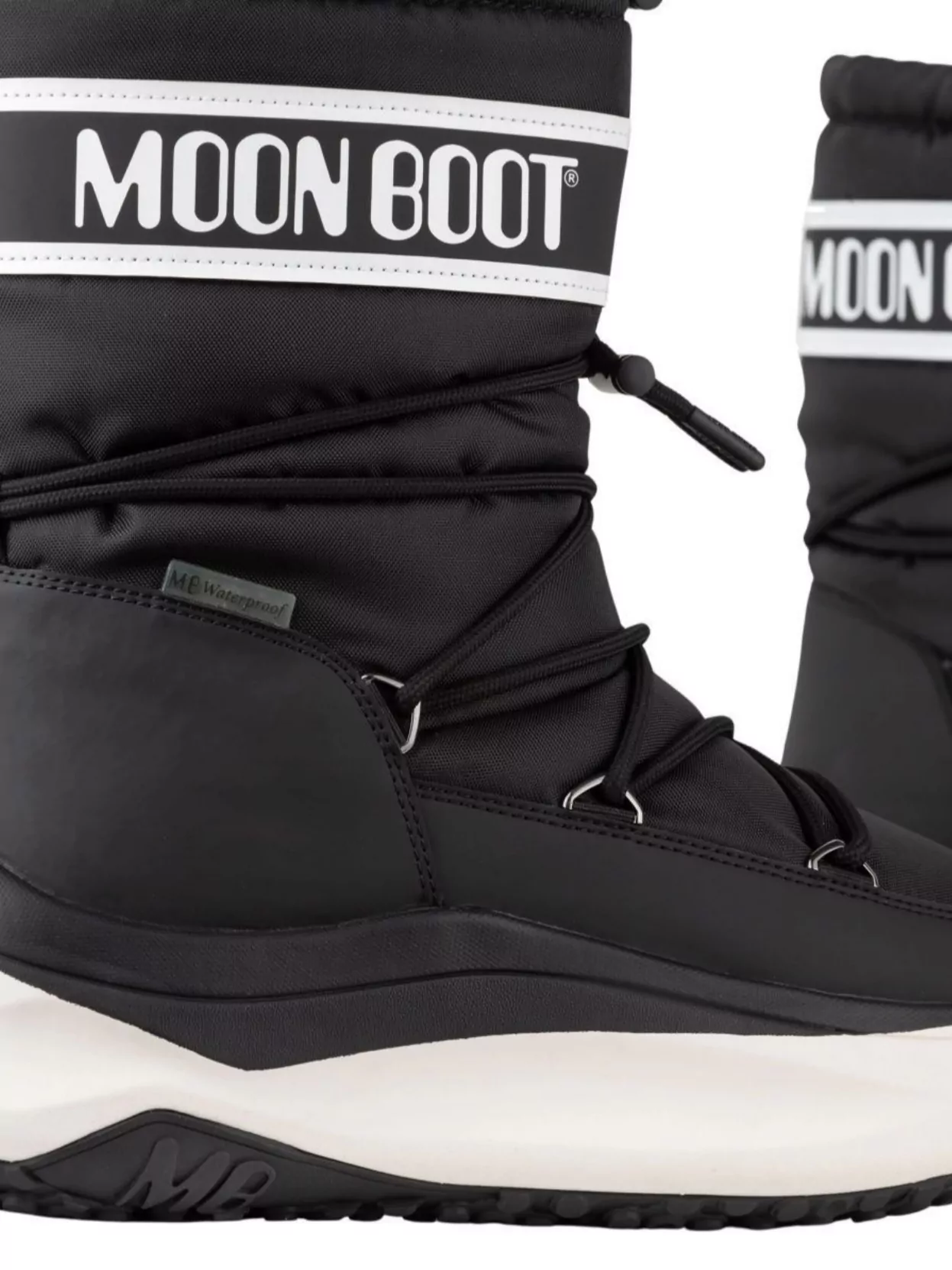 Moon Boot Logo High-Top Waterproof Boots
