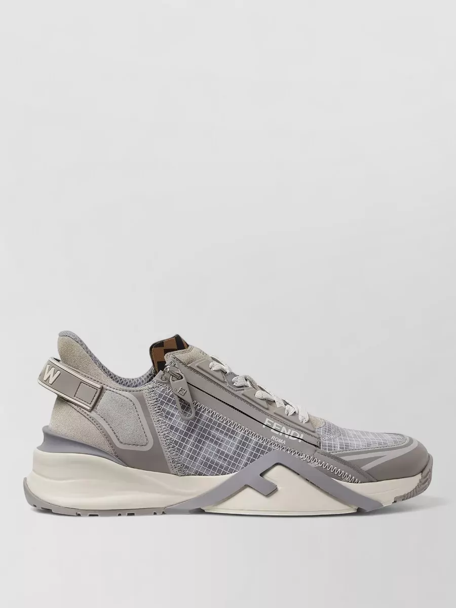 Fendi Flow Pull Tab Sneakers Rubber Sole