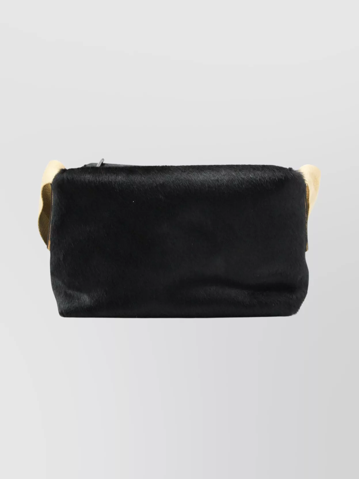 Uma Wang Rectangular Shoulder Bag Adjustable Strap In Black