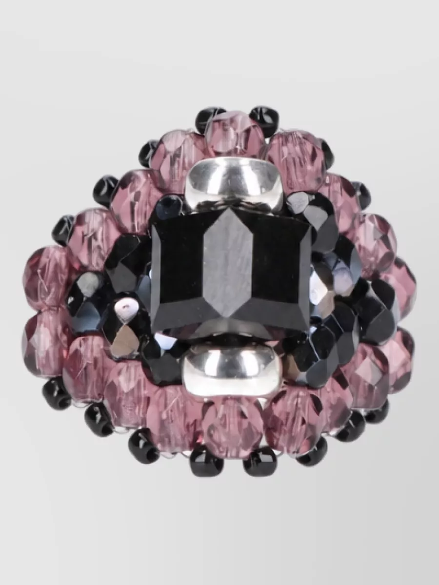 Needles glass ring