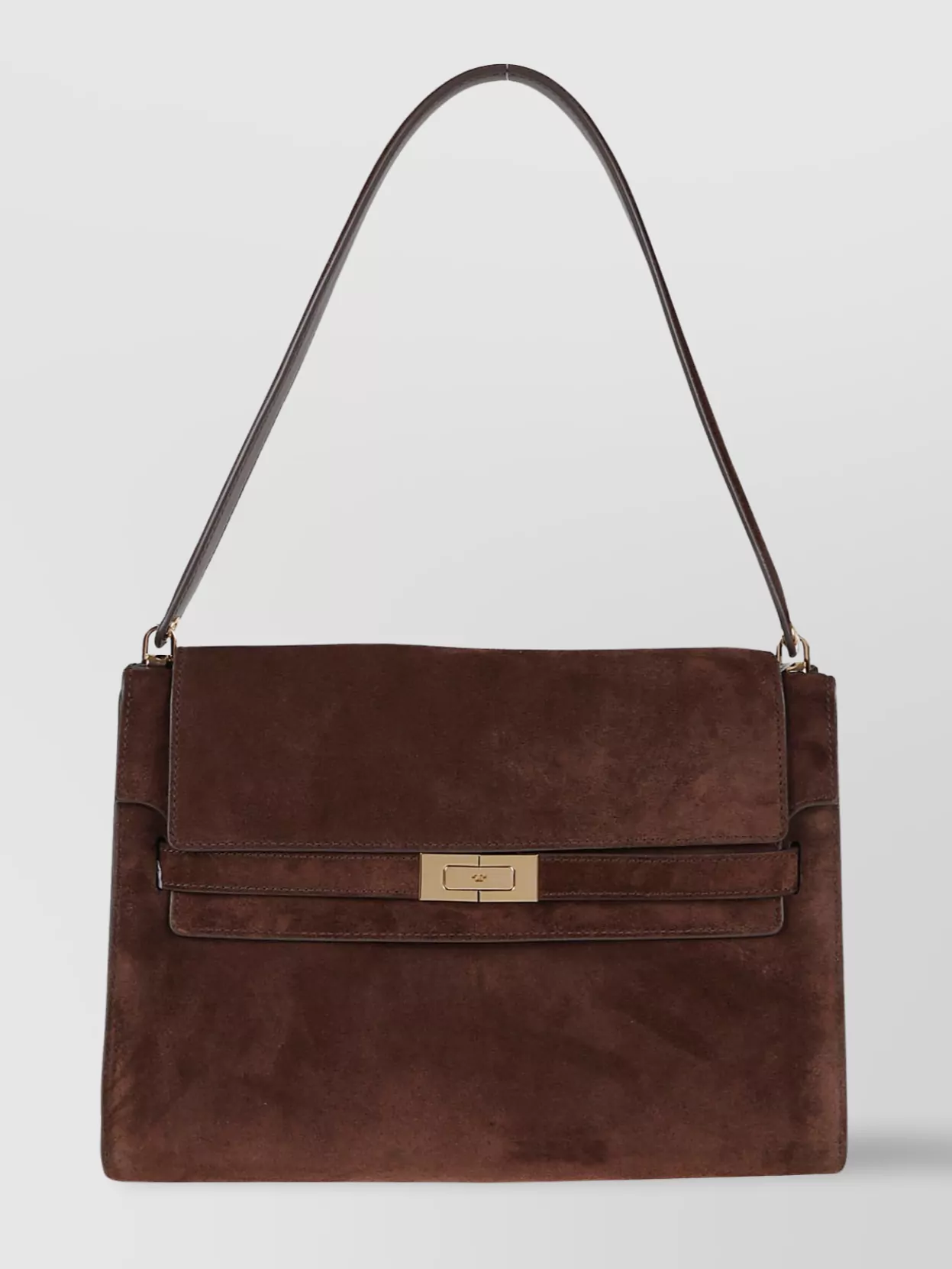 Tory Burch Radziwill Large Shoulder Bag Suede Finish