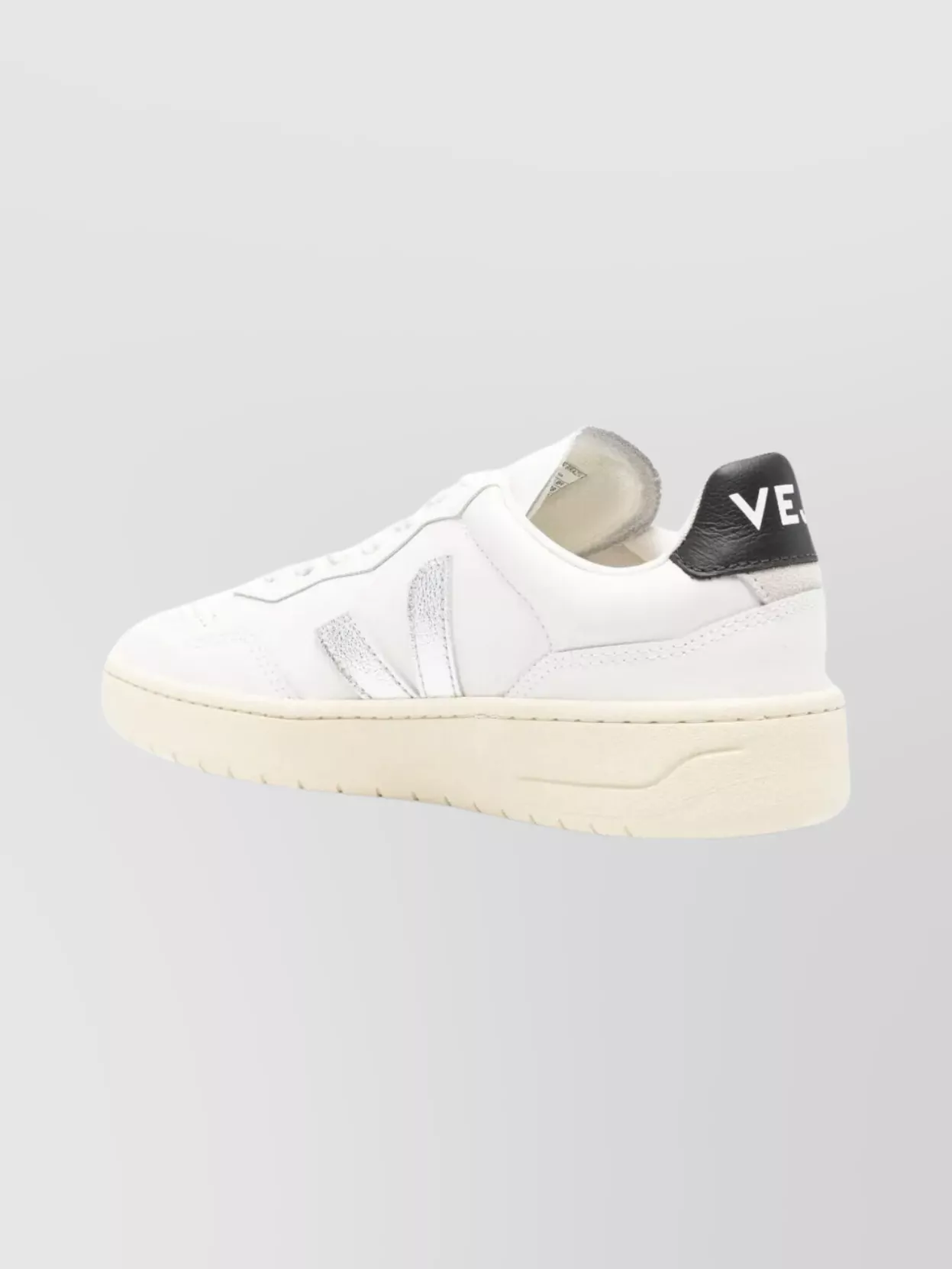 Veja Eco Leather Sneakers Featuring Perforated Design