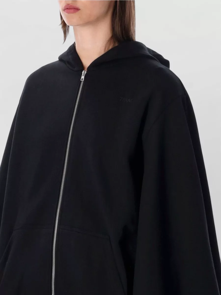 7 For All Mankind Oversized Zip Hoodie