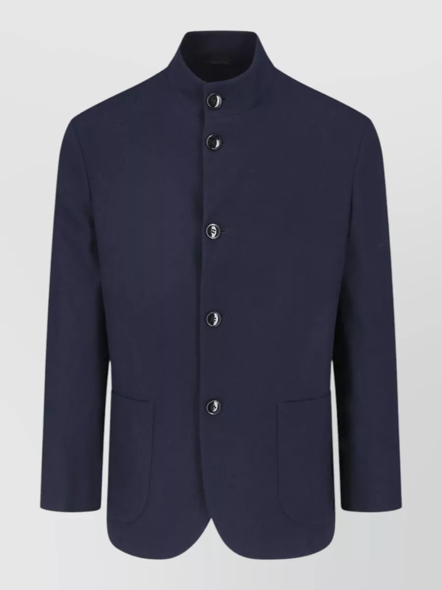 Giorgio Armani virgin wool single breasted coat