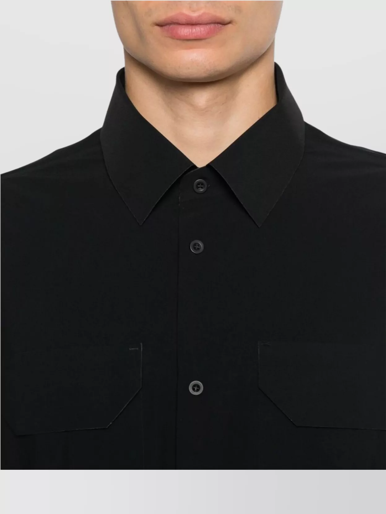 Gr10k Ultrasound Shirt Long Sleeves In Black