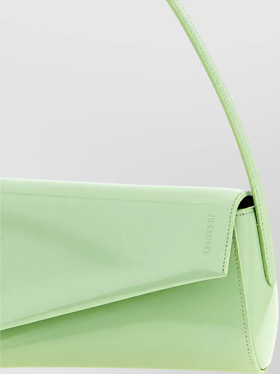 Jil Sander Na Leather Clutch Bag