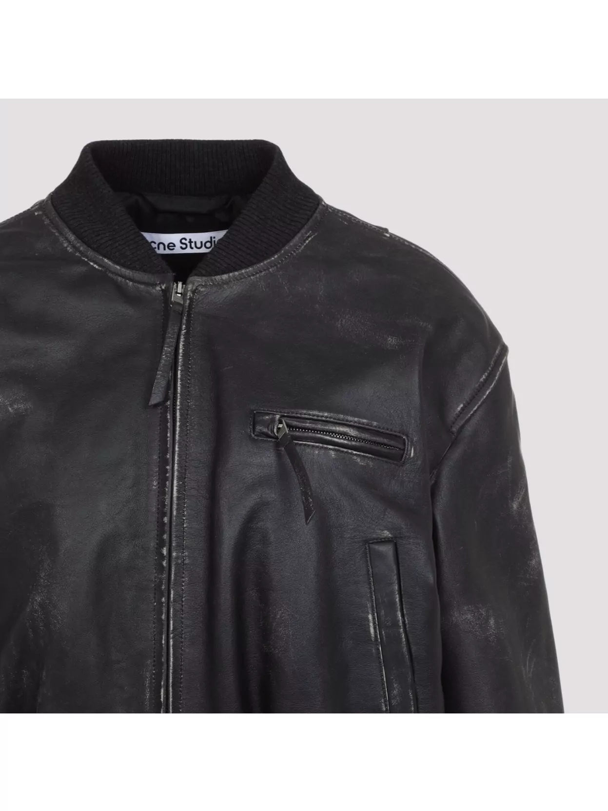 Acne Studios Leather Jacket Overused Effect