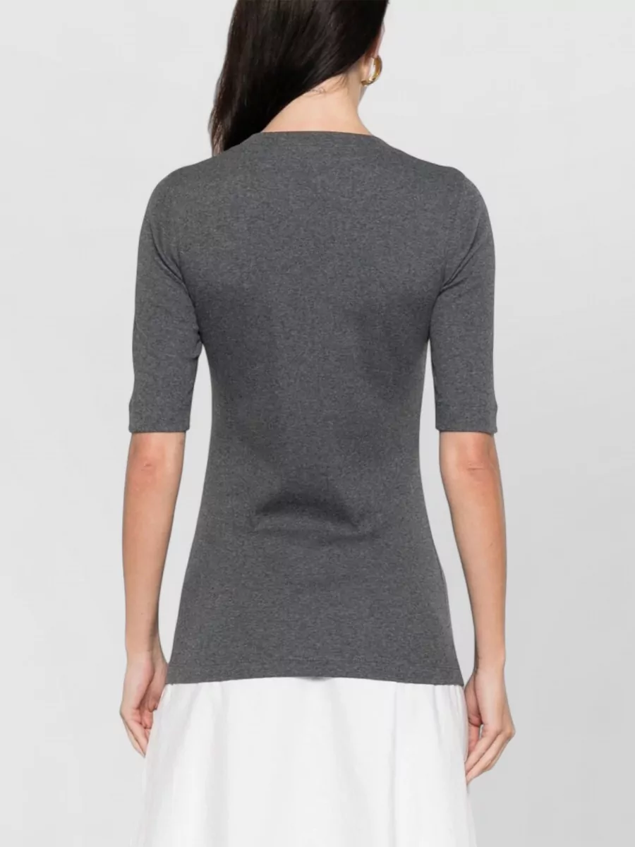 Brunello Cucinelli V-Neck Sweater Featuring Bead Detailing