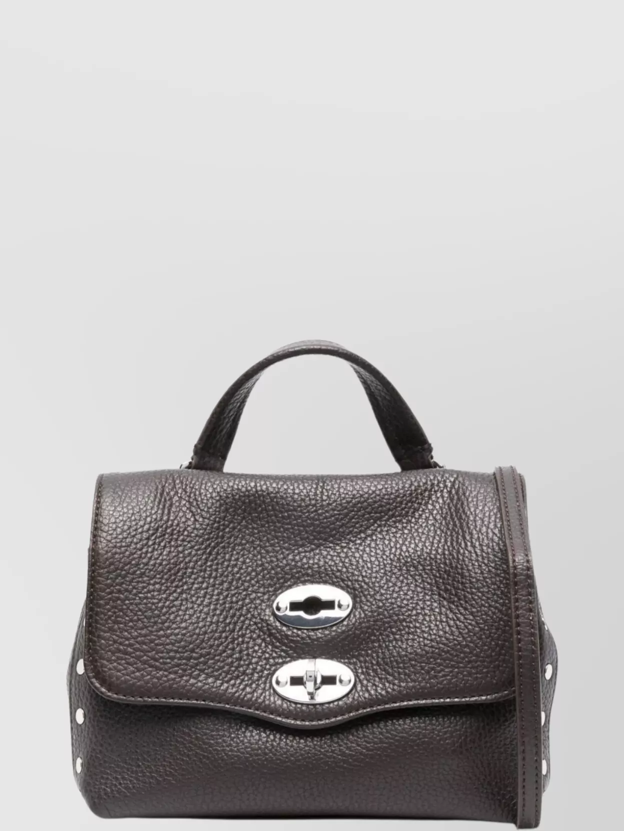 Zanellato calfskin leather shoulder bag