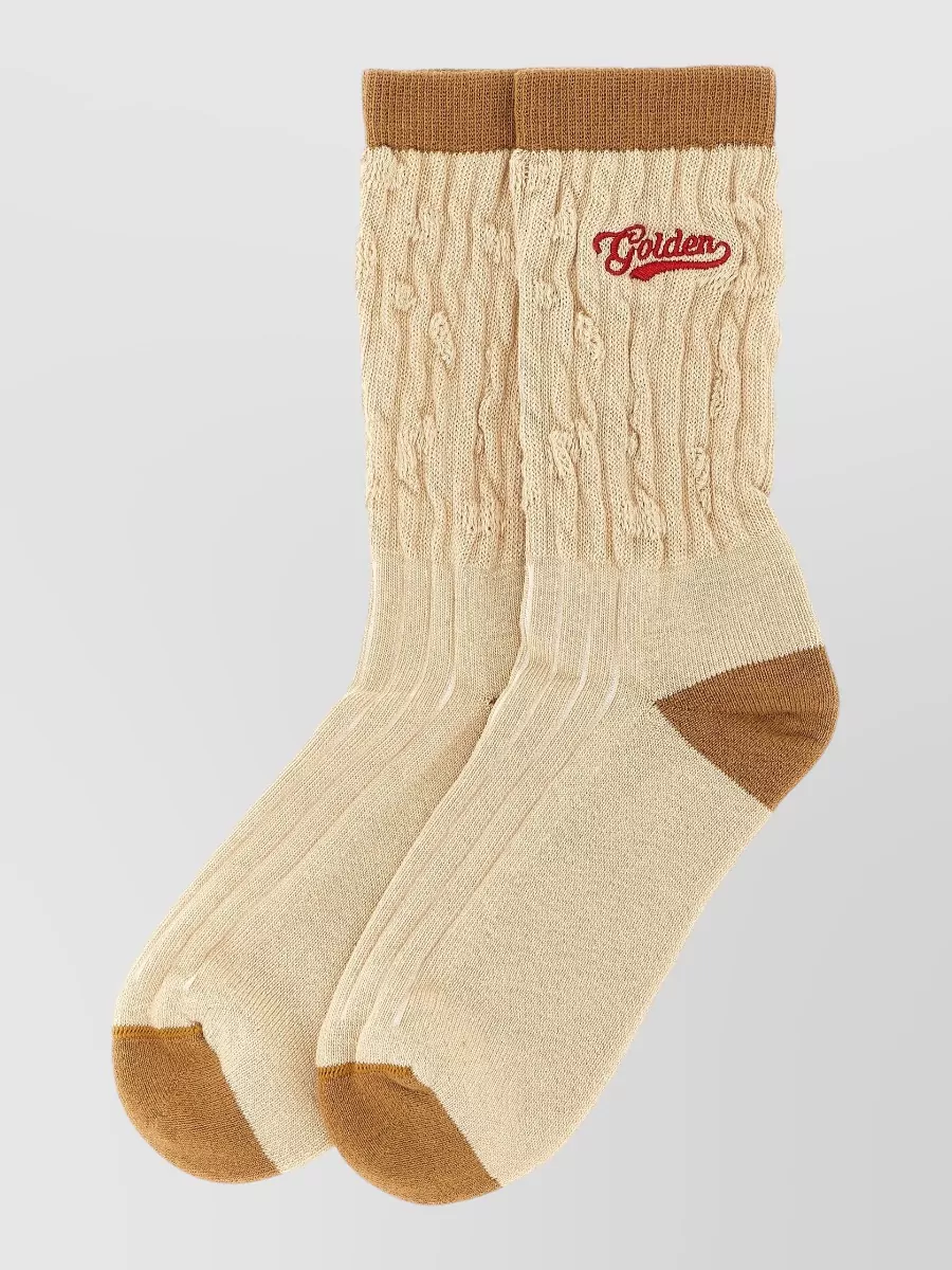Golden Goose Braided Socks