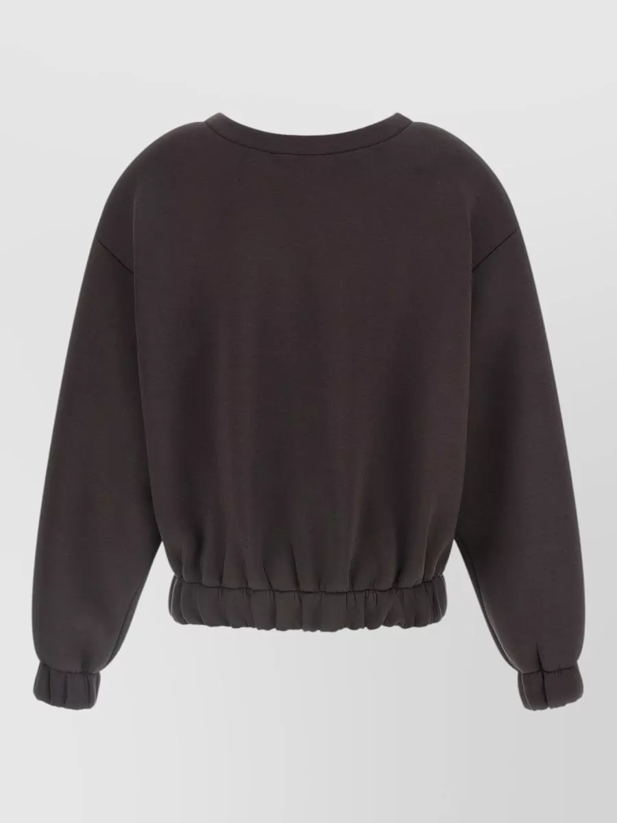 Giuseppe Di Morabito Floral-Appliqué Sweatshirt