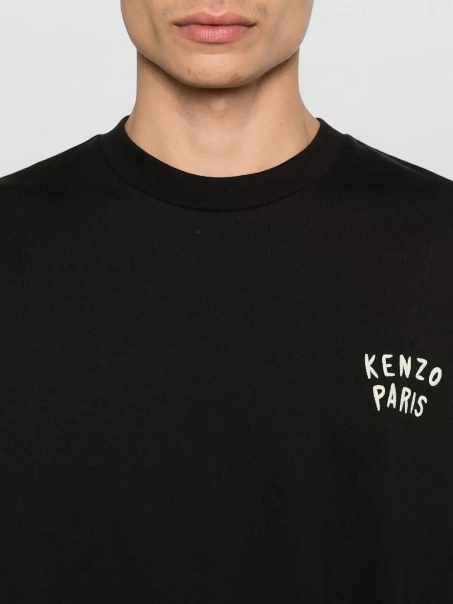 Kenzo Cotton Relaxed-Fit Long-Sleeve T-Shirt