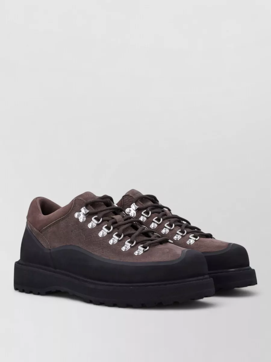 Diemme leather low-top sneakers