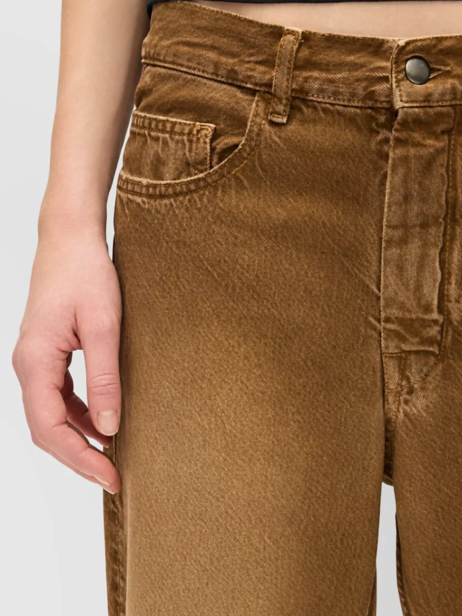 Ann Demeulemeester Relaxed Flared Denim Trousers
