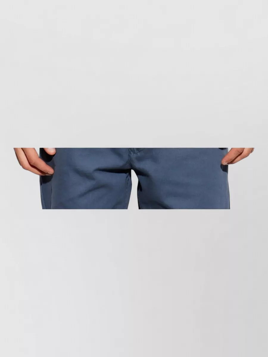 Stone Island Cotton Ribbed Raglan Sweatshirt