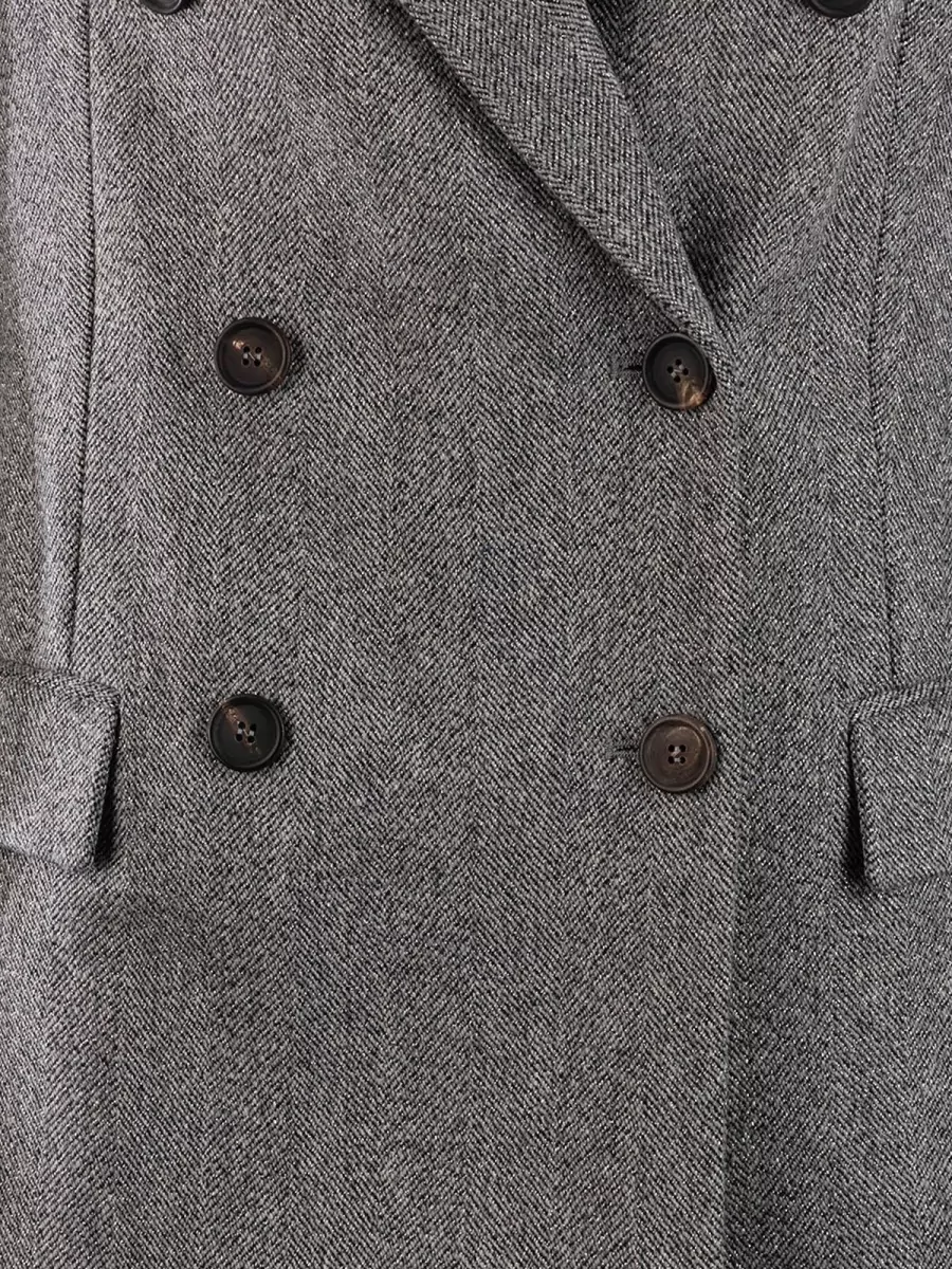 Brunello Cucinelli Double Breasted Coat