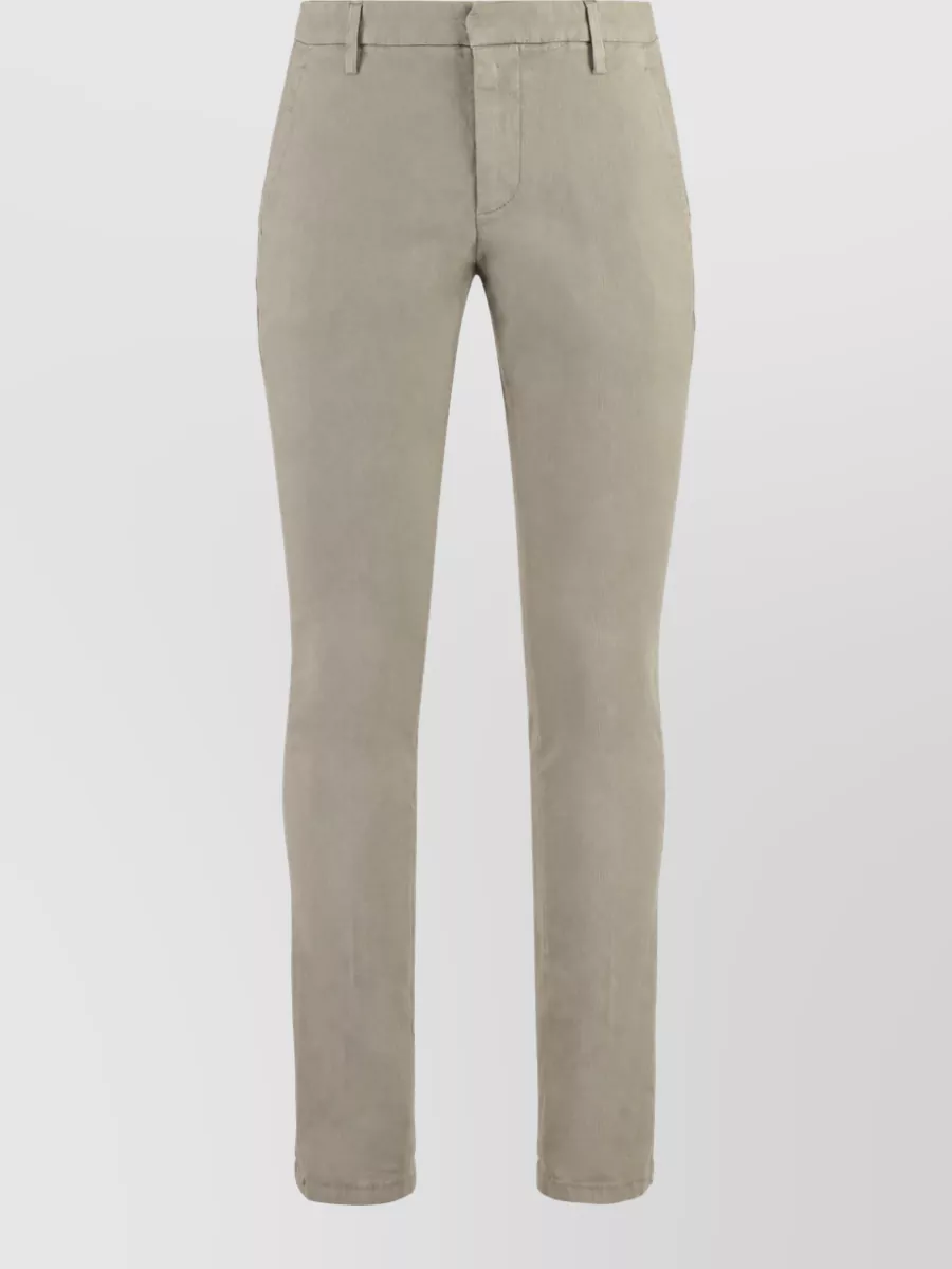 Dondup cotton chino trousers
