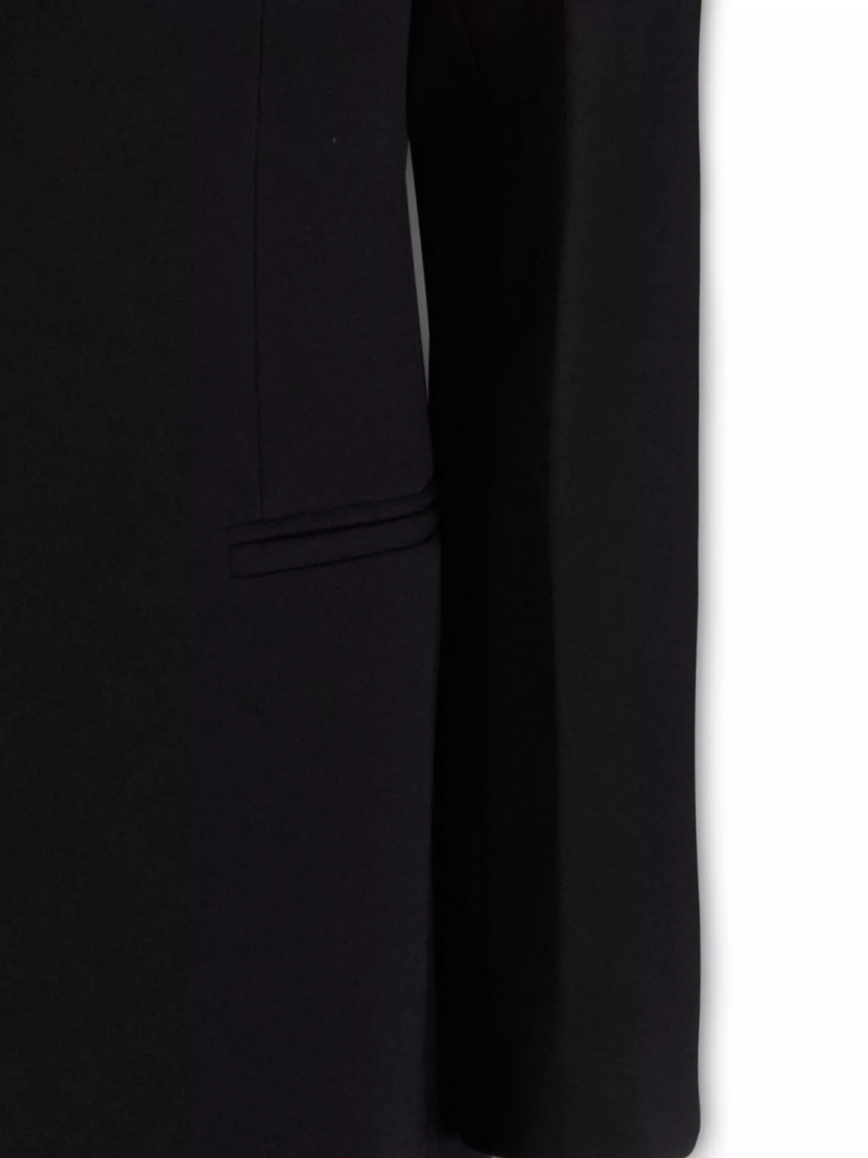 Ferragamo Wool Canvas Tuxedo Blazer
