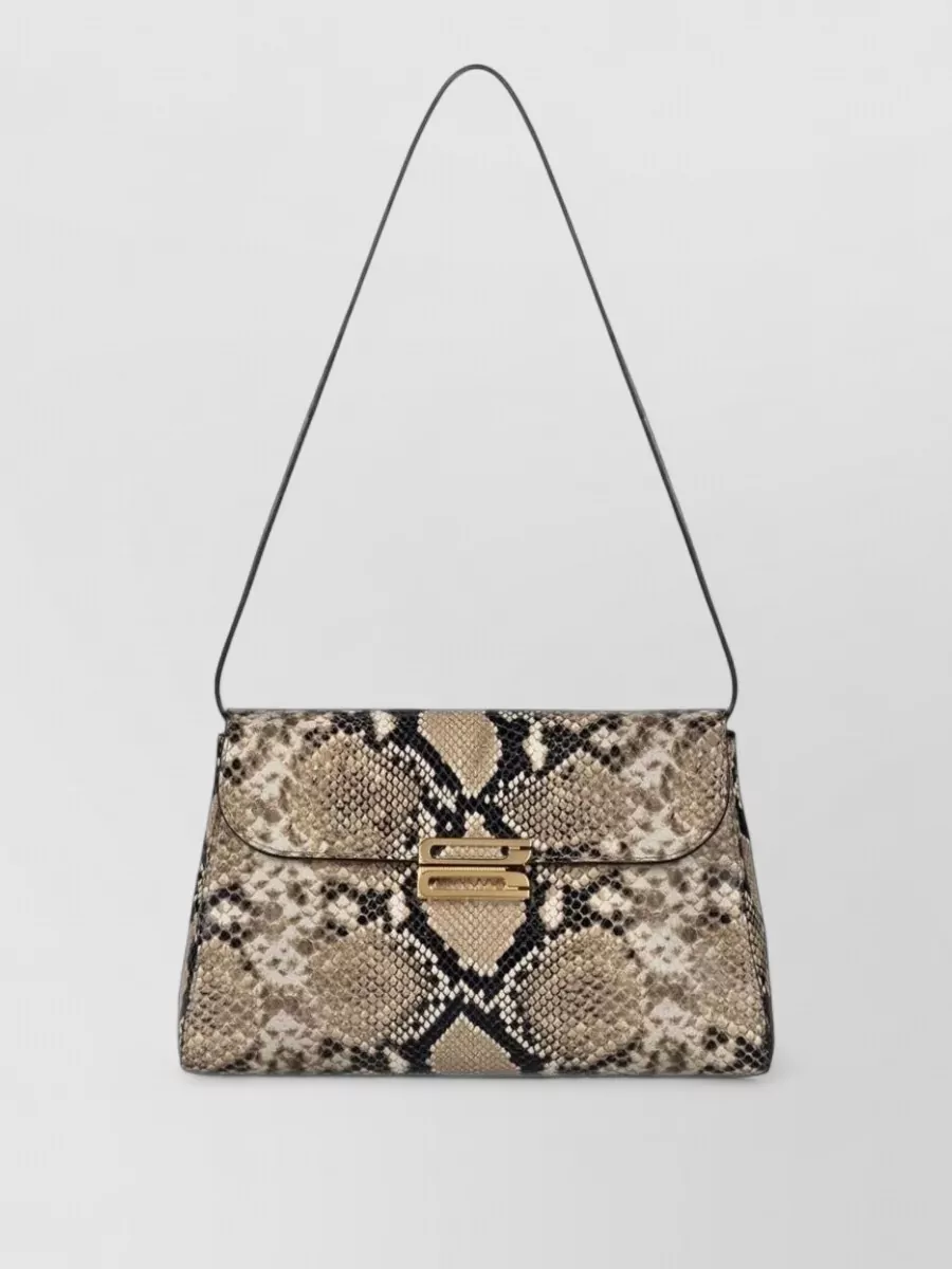 Victoria Beckham dorian leather clutch bag