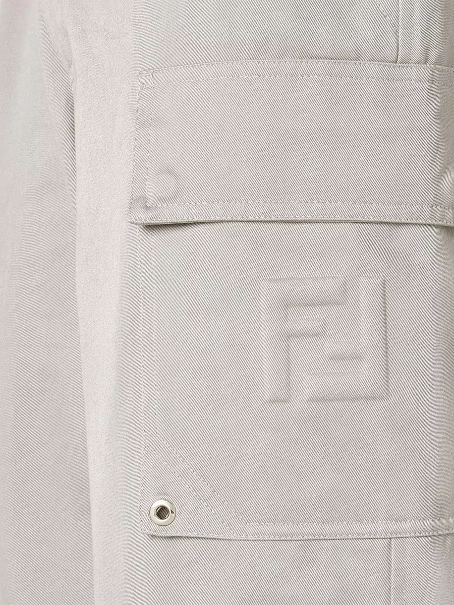 Fendi Cargo Trousers With Belt Loops And Eyelet
