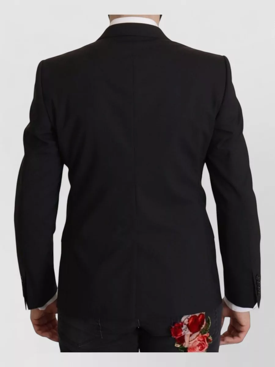 Dolce&Gabbana Single Breasted Wool Blazer