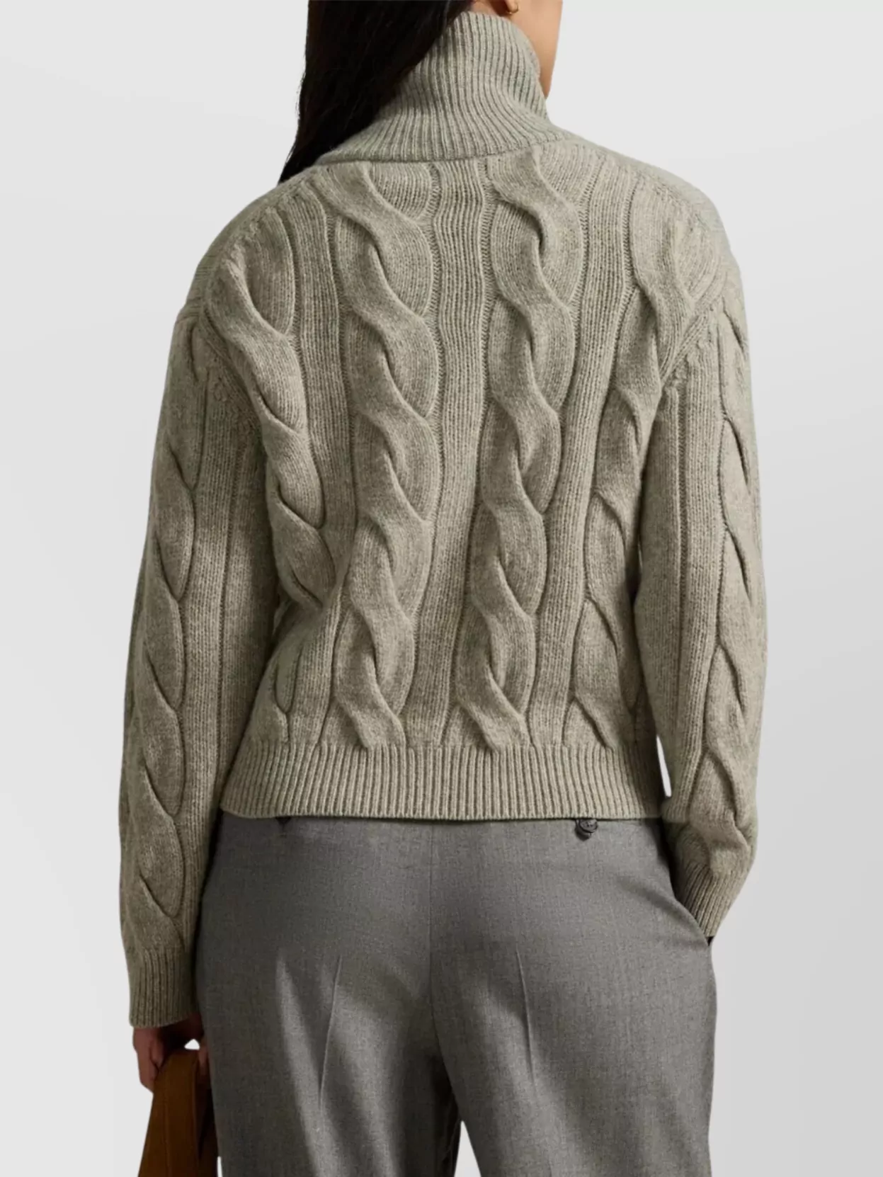 Polo Ralph Lauren Full Zip Cable Knit Sweater Cardigan