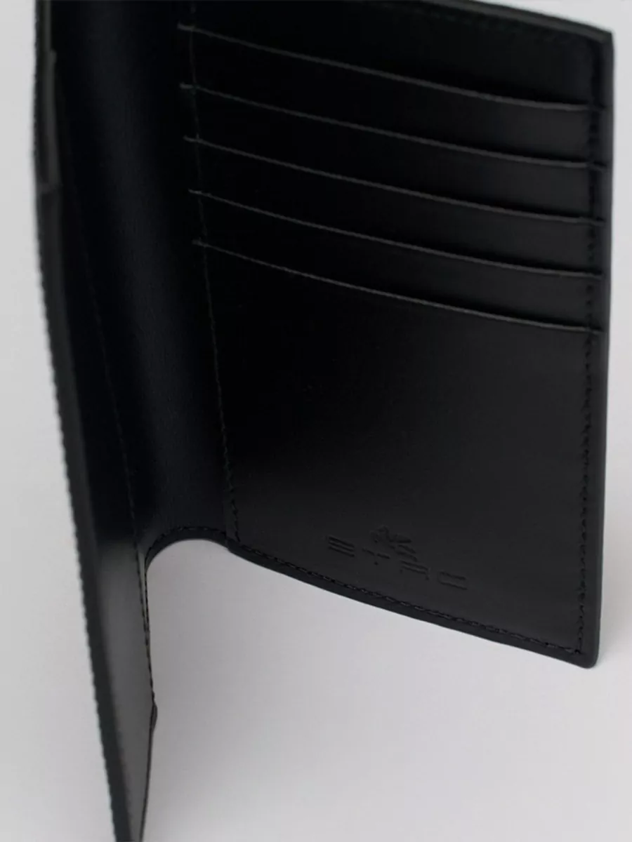 Etro Leather Passport Holder