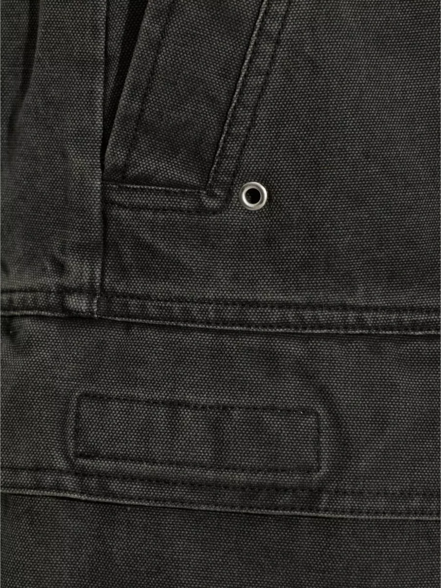 Rick Owens Drkshdw Wide Leg Cargo Denim Trousers