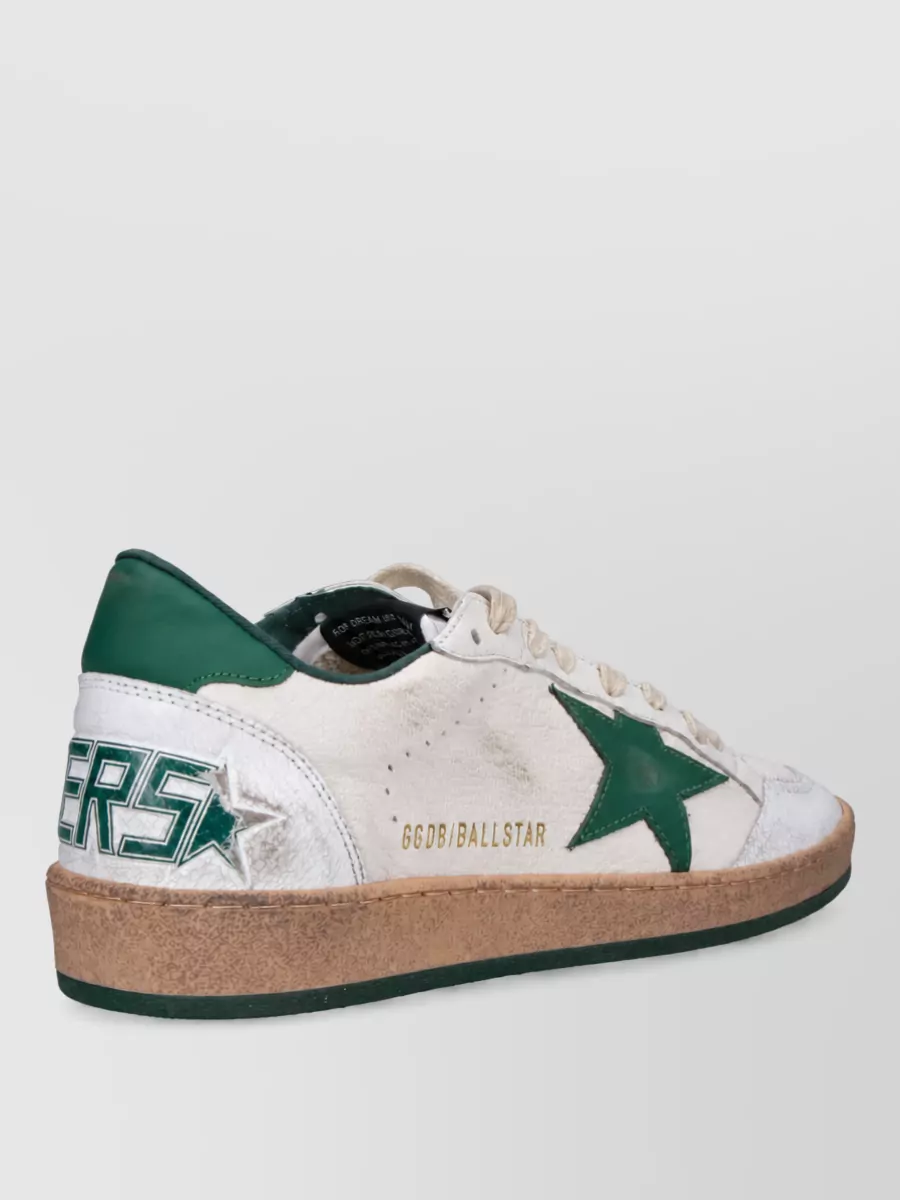 Golden Goose Leather Low-Top Sneakers