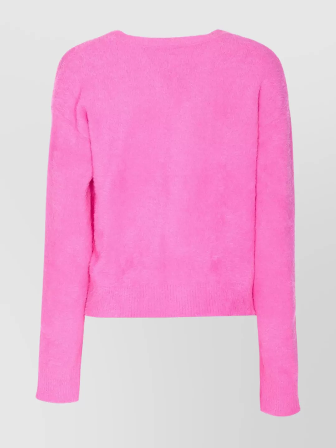 Balenciaga Cozy Cardigan Featuring Heart-shaped Buttons In Pink
