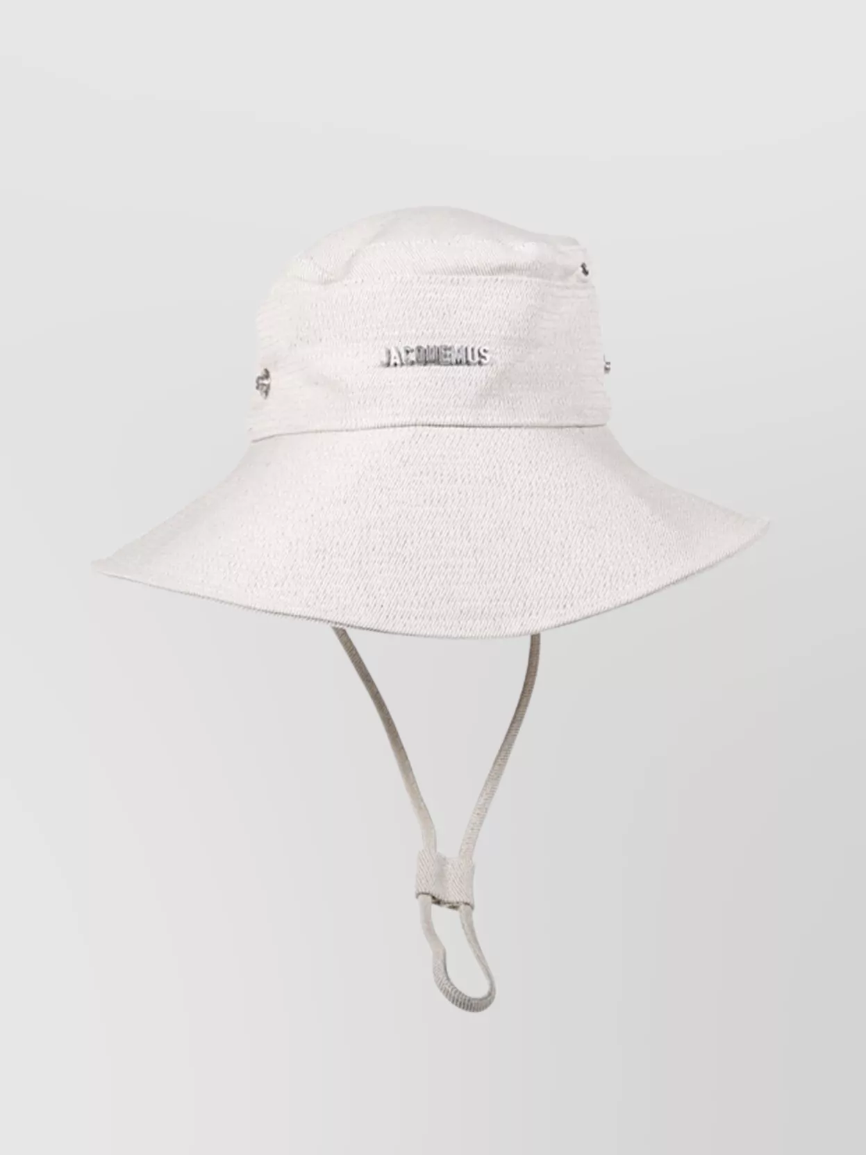 Jacquemus Nimes Hat With Eyelet Vents And Wide Brim