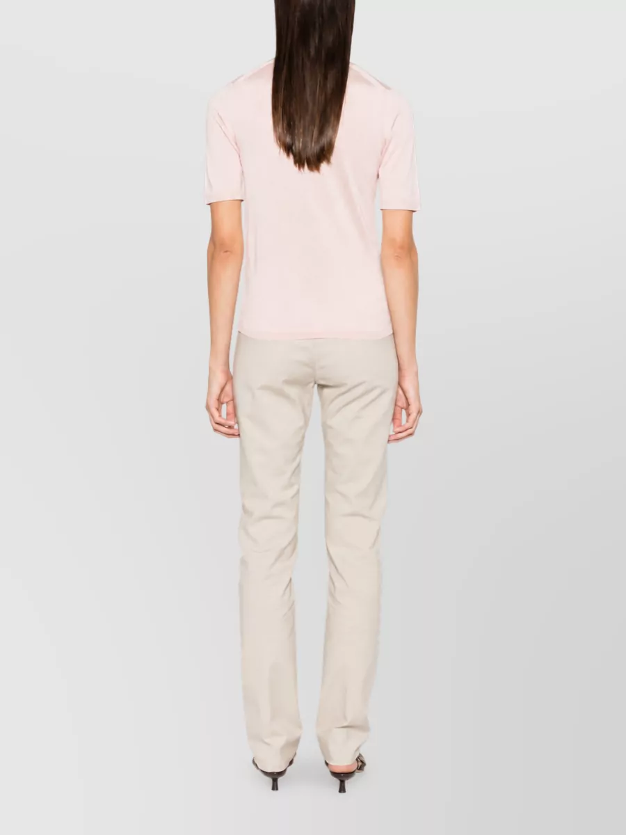 Max Mara Silk Knitted Top