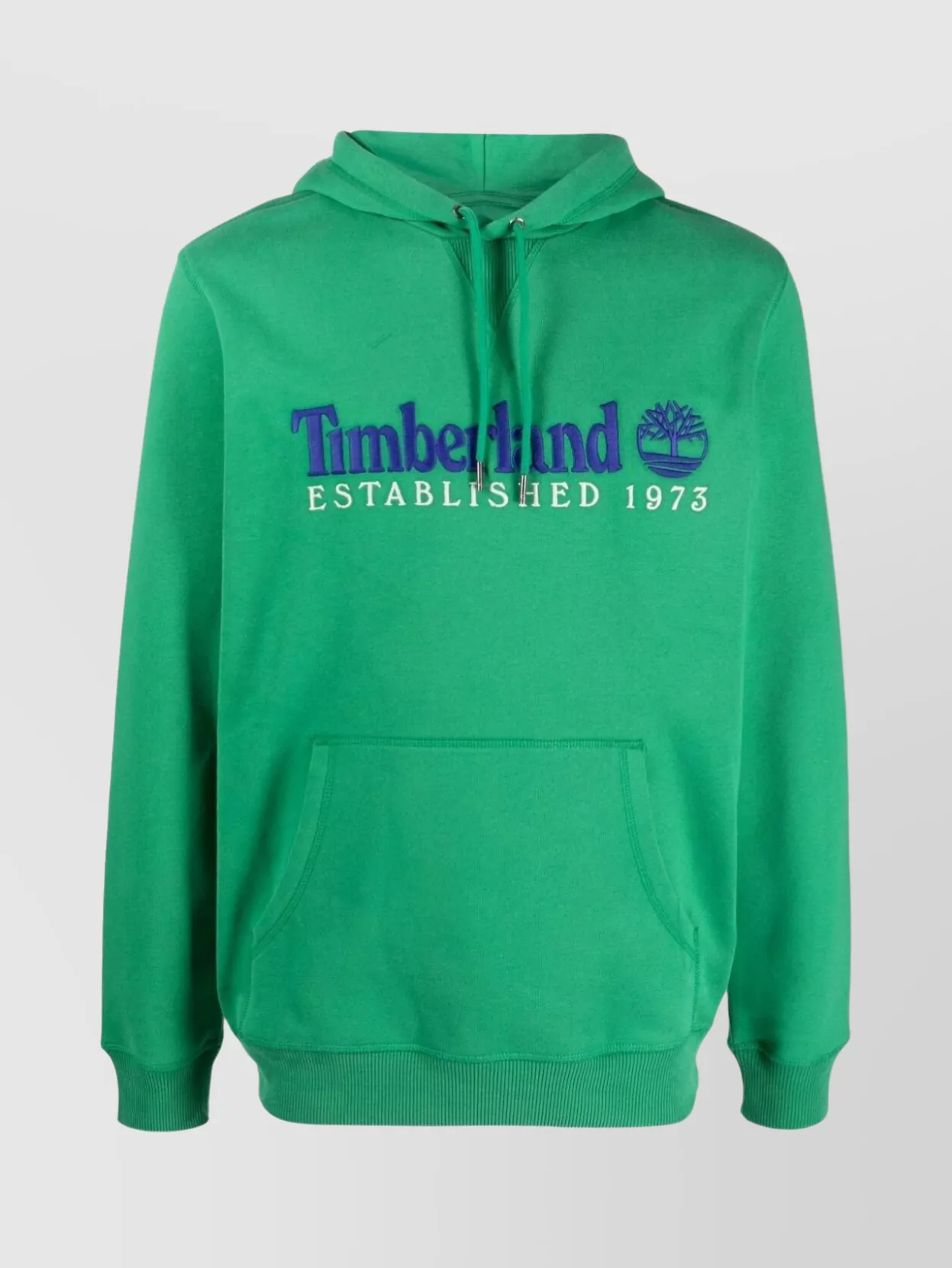 Timberland Hooded Cotton Blend Sweater With Pouch Pocket