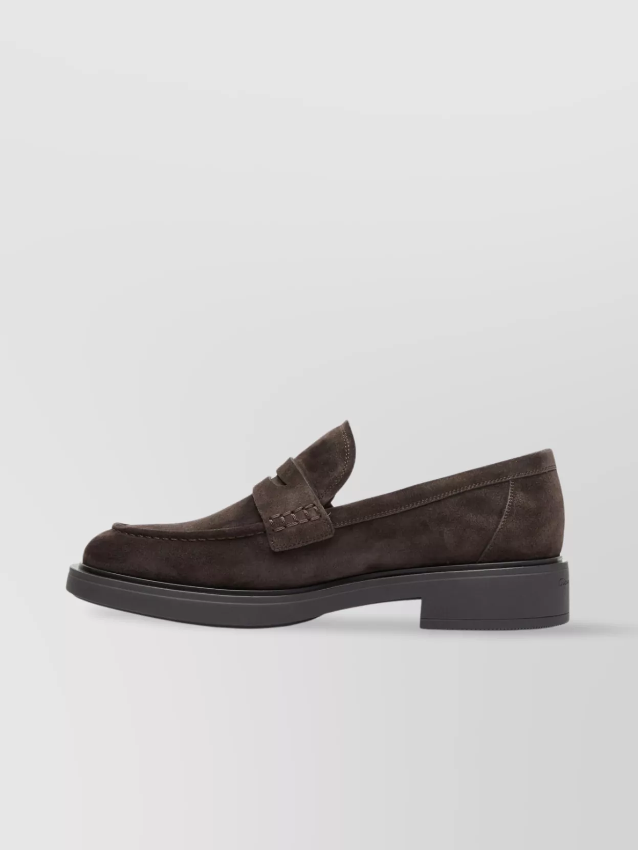 Gianvito Rossi Loafers With Penny Strap And Round Toe