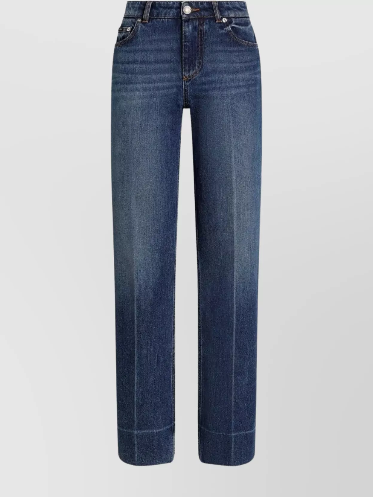 Dolce & Gabbana Five Pocket Straight Leg Jeans