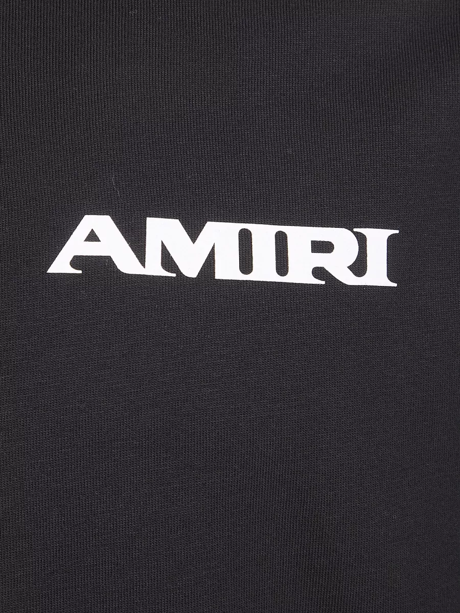 Amiri Sport Logo Crew Neck Short Sleeve T-Shirt