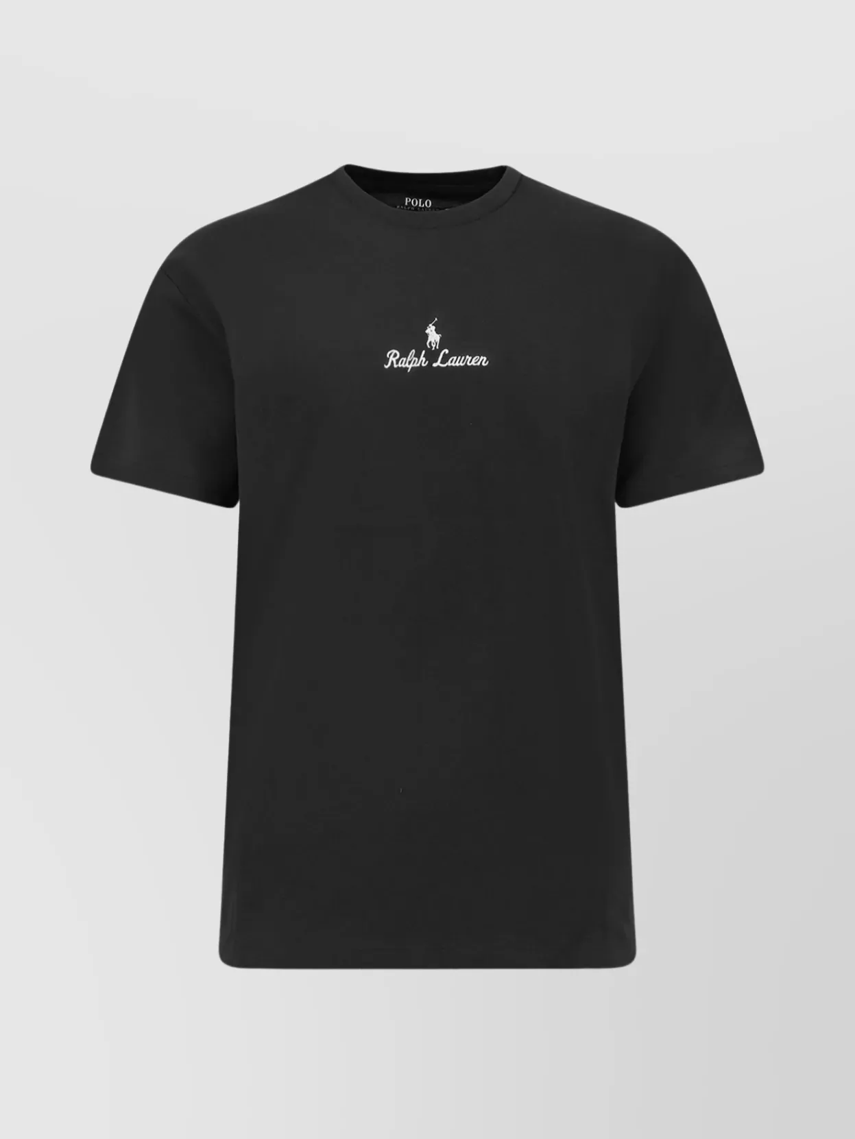 Polo RalphLauren｜SHORT-SLEEVED ROUND NECK T-SHIRTS (710 Polo Ralph Lauren Ribbed crew-neck cotton t-shirt with short
