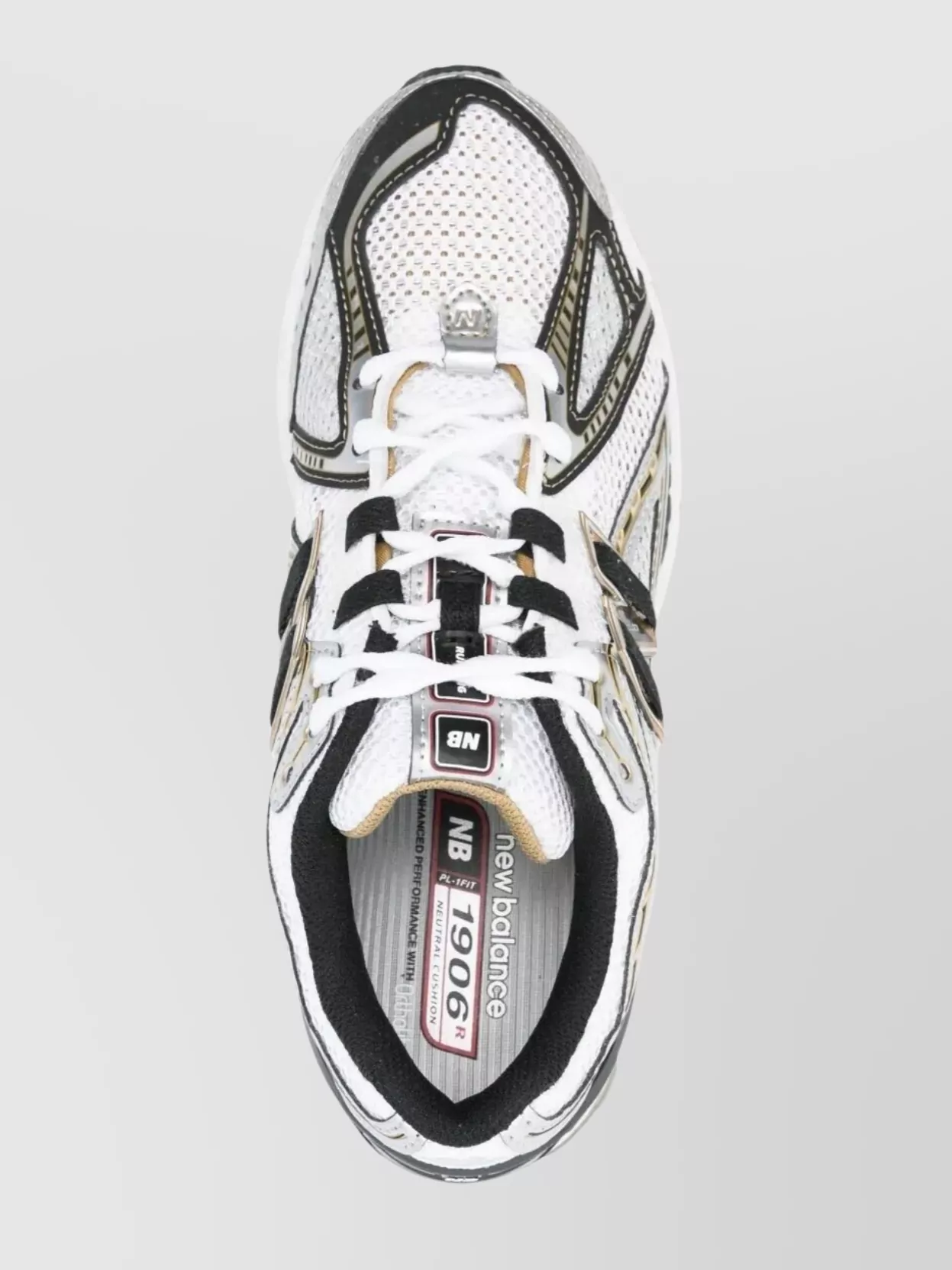 New Balance Mesh Upper Rubber Outsole Sneakers