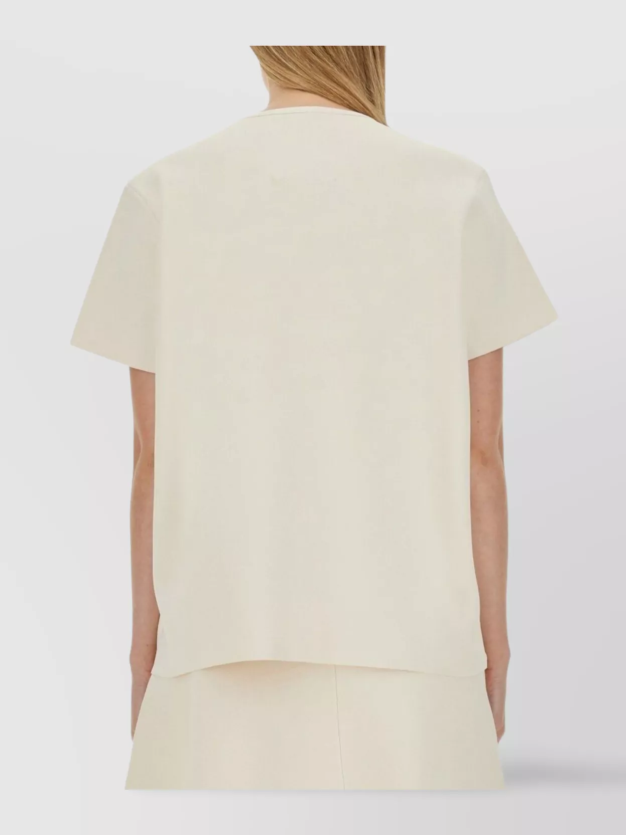 Jil Sander Boxy Fit T-Shirt With Round Neck