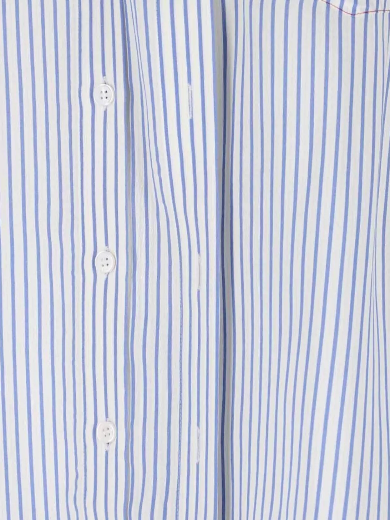 Victoria Beckham Striped Pocket Detail Casual Top