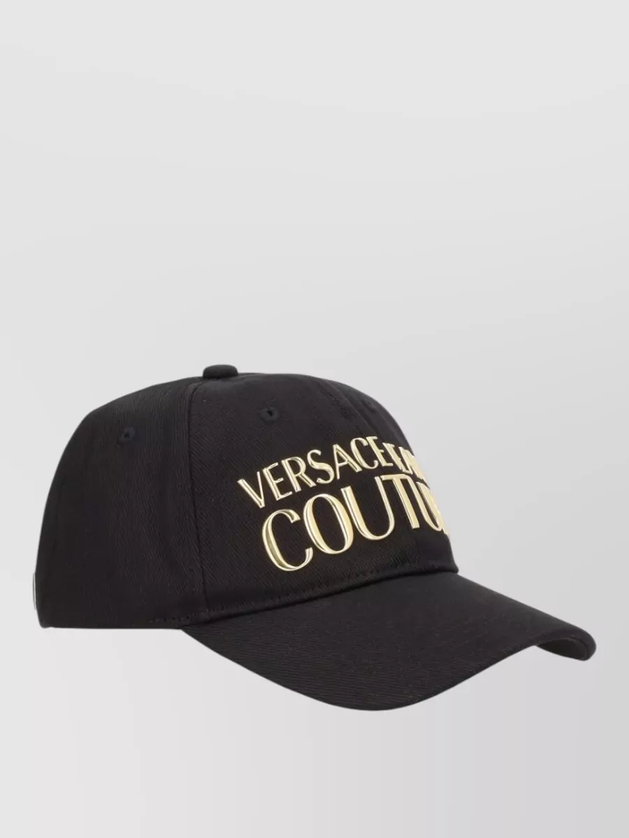 Versace Jeans Couture Cotton Logo Baseball Cap